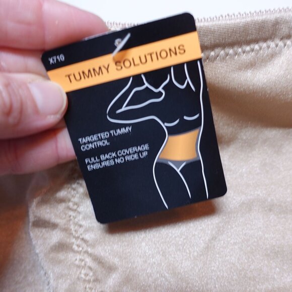 NWT Bali Jacquard Shaping Brief Underwear Sz XL Nude Tummy Control DFX710 - Picture 4 of 5